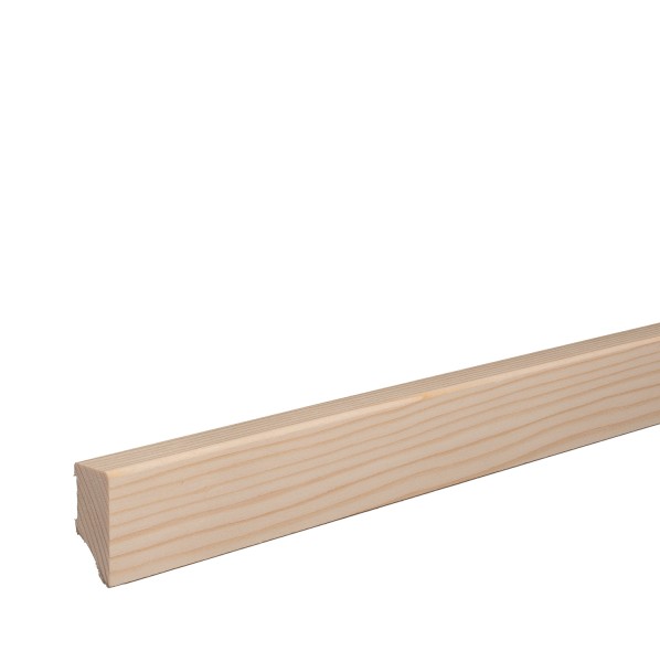 Solid Wood Skirting Spruce ROH Weimar Profile Modern Skirting 40mm