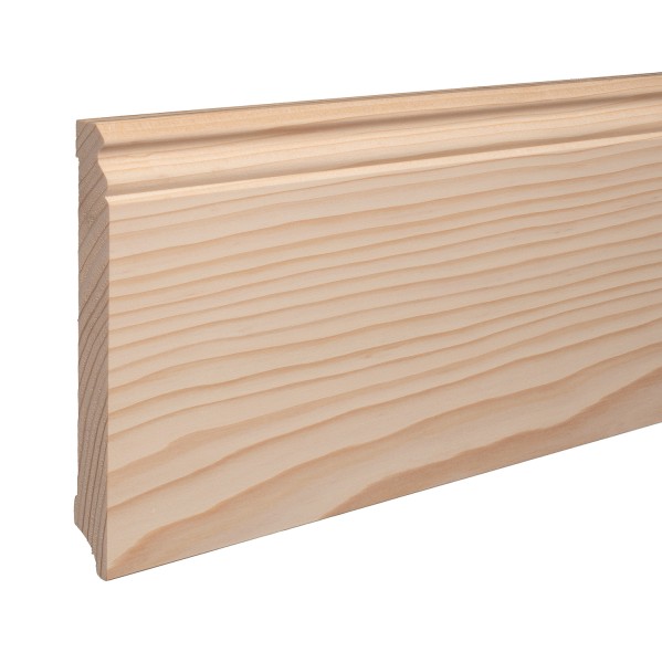 Solid wood skirting spruce ROH Hamburg Berlin profile baseboard 150mm