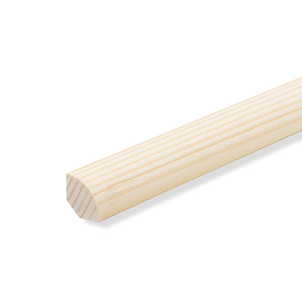 Quarter rods cover strips end strips skirting spruce solid 14x14mm