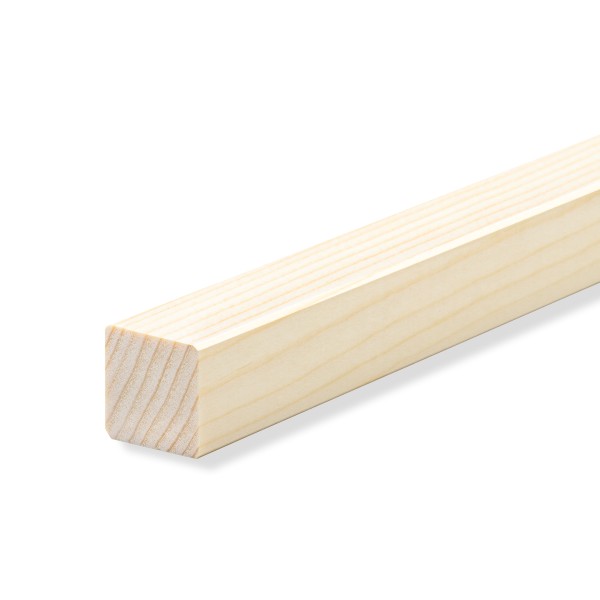 Square skirting board skirting spruce OILED 20x20x2300mm [SPARPAKET]