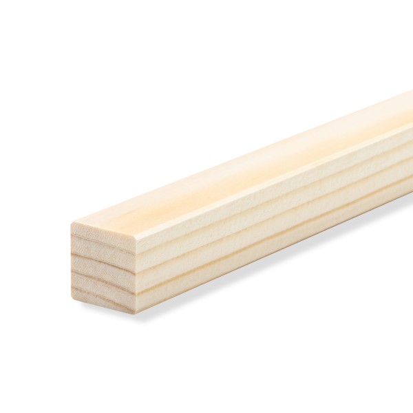 Square skirting board skirting spruce LACK 20x20x2300mm [SPARPAKET]