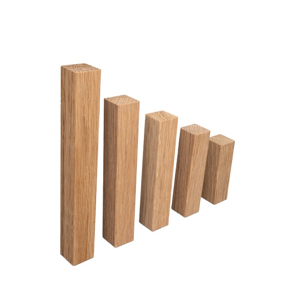 Universal baseboards corner block corner tower oak ROH [SPARPAKET]