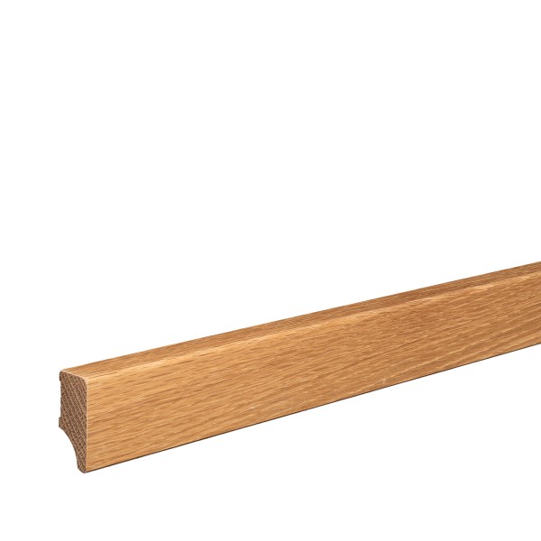 Skirting Solid Wood Oak Natural Oiled Weimar Profile Modern 40mm