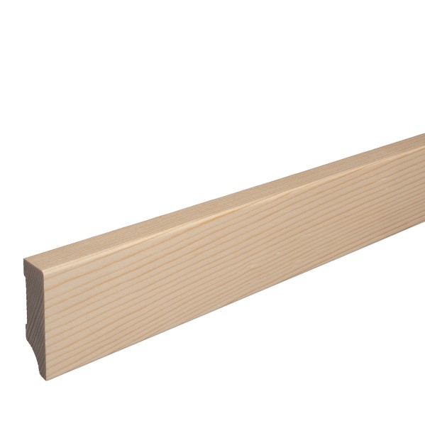 Solid wood skirting spruce ROH Weimar profile Modern skirting 60mm
