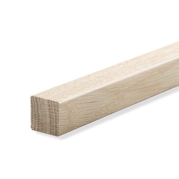 Square skirting boards skirting oak solid wood 20x20x2300mm